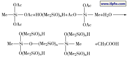 防污闪涂料的固化反应