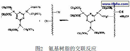 氨基树脂的交联反应