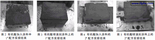 测定转移涂料抗拉强度的模具