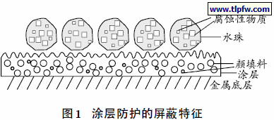 涂层防护的屏蔽特征