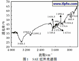 SAE 红外光谱图
