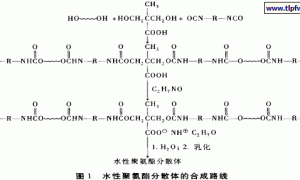 水性聚氨酯涂料的制备