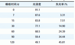 海洋大气环境对聚脲涂层耐腐蚀性影响的研究