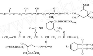 IPDI改性紫外光固化环氧丙烯酸酯涂料的研究